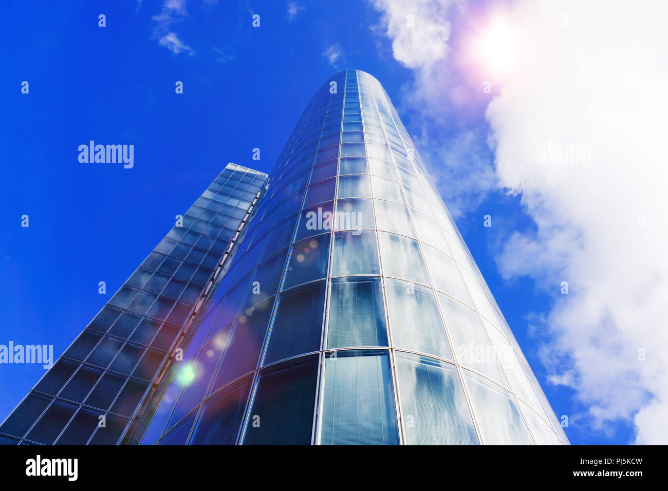 Bürogebäude. skyscraper Stockfoto