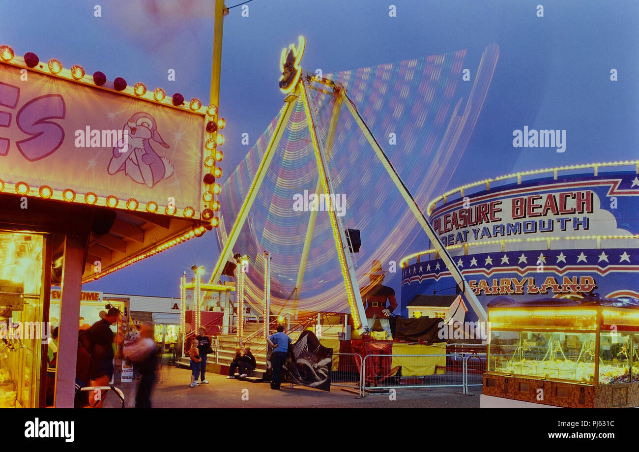 Great yarmouth pleasure beach Fotos und Bildmaterial in hoher