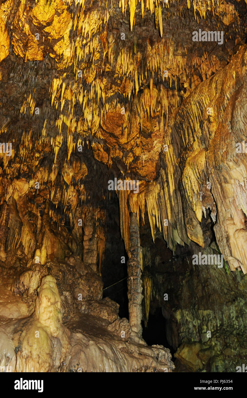 Gebirge Libanon: Die Höhlen in der Nähe von Tripolis-City Qadischa-Valley Stockfoto