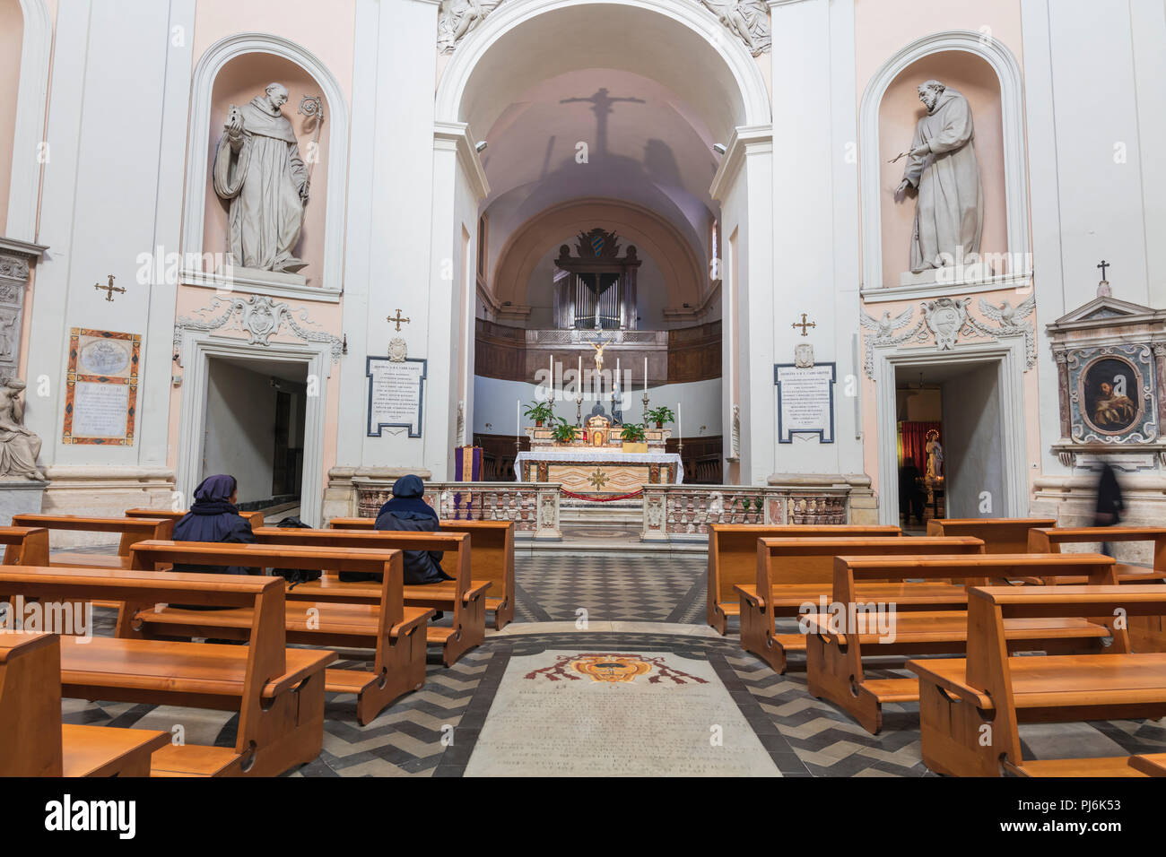 Kirche St. Bernard im Bad, San Bernardo alle Terme (1598), Rom, Latium, Italien Stockfoto