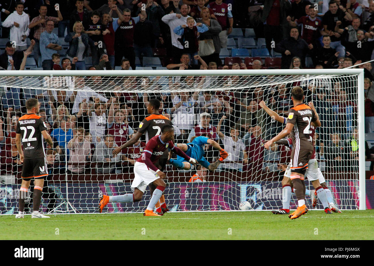 Aston Villa v Brentford FC Stockfoto