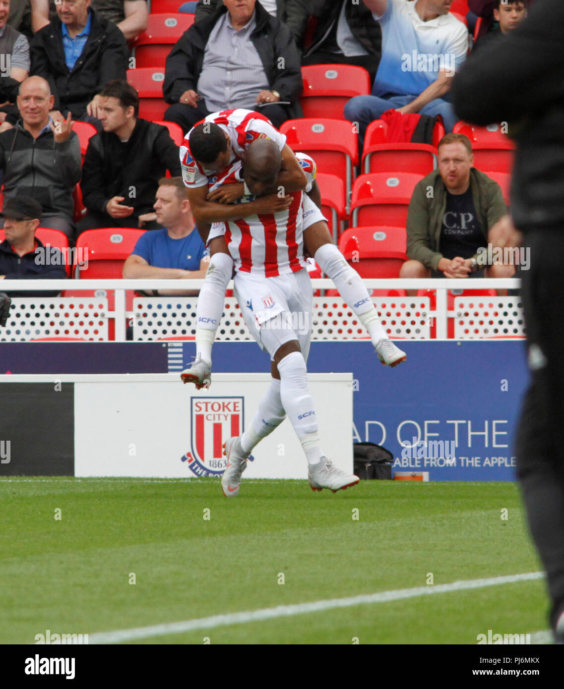 Stoke City v Brentford FC Stockfoto