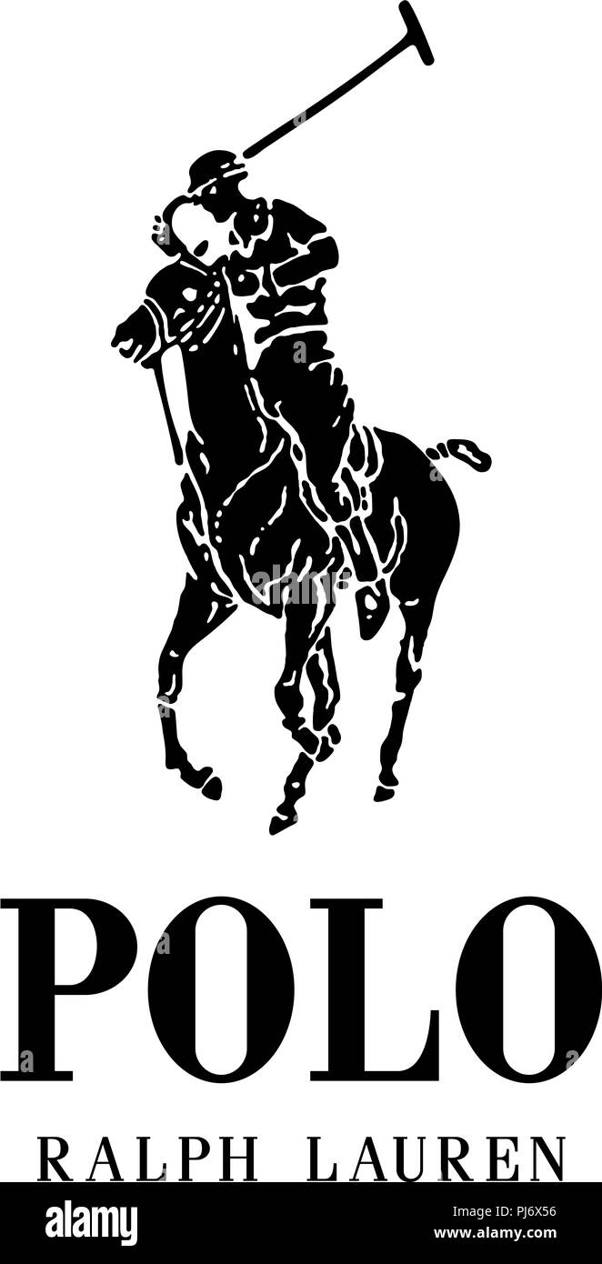 Polo Ralph Lauren logo fashion Luxus Marke Kleidung Abbildung  Stockfotografie - Alamy