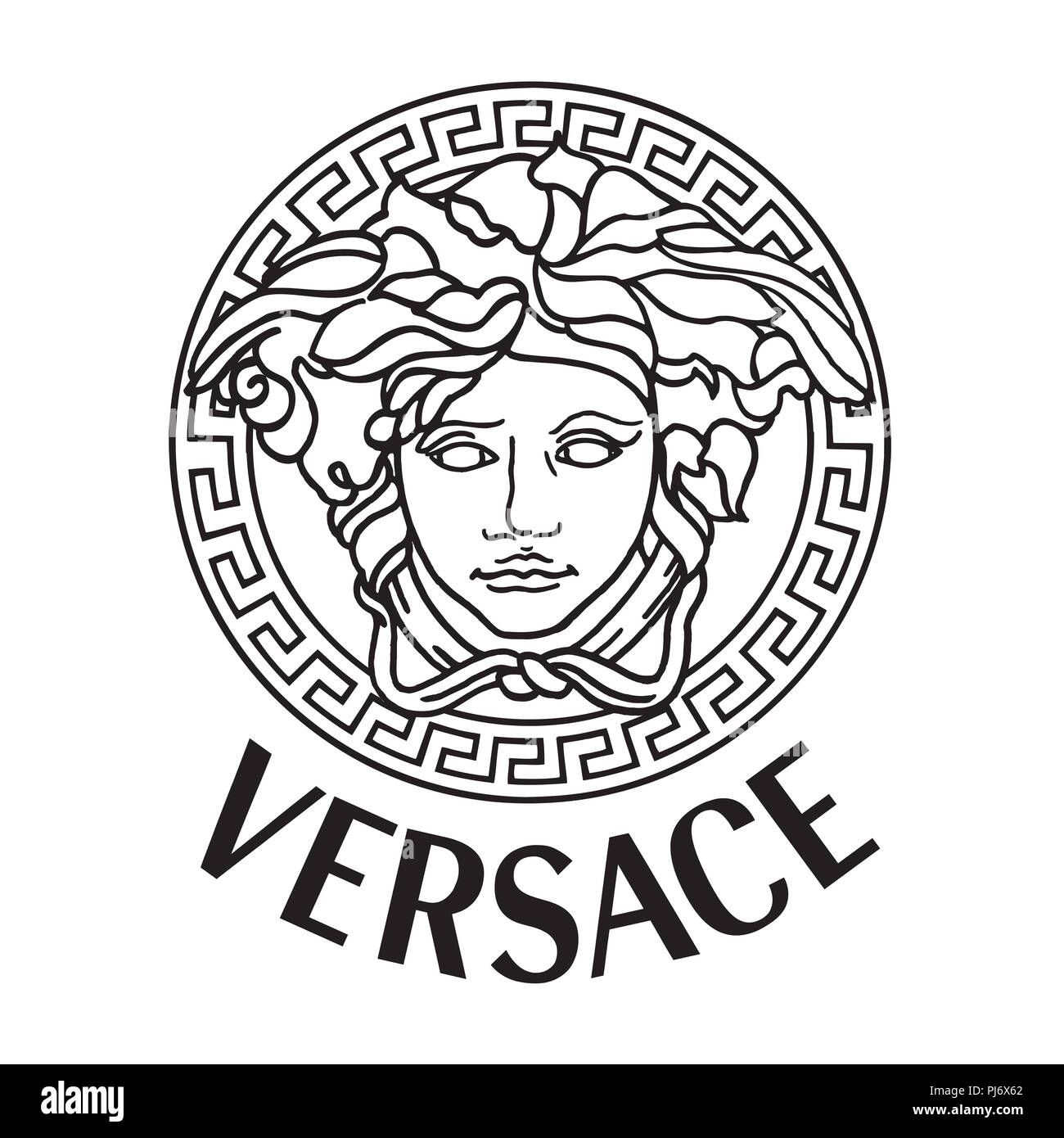 Versace logo Ausgeschnittene Stockfotos und -bilder - Alamy