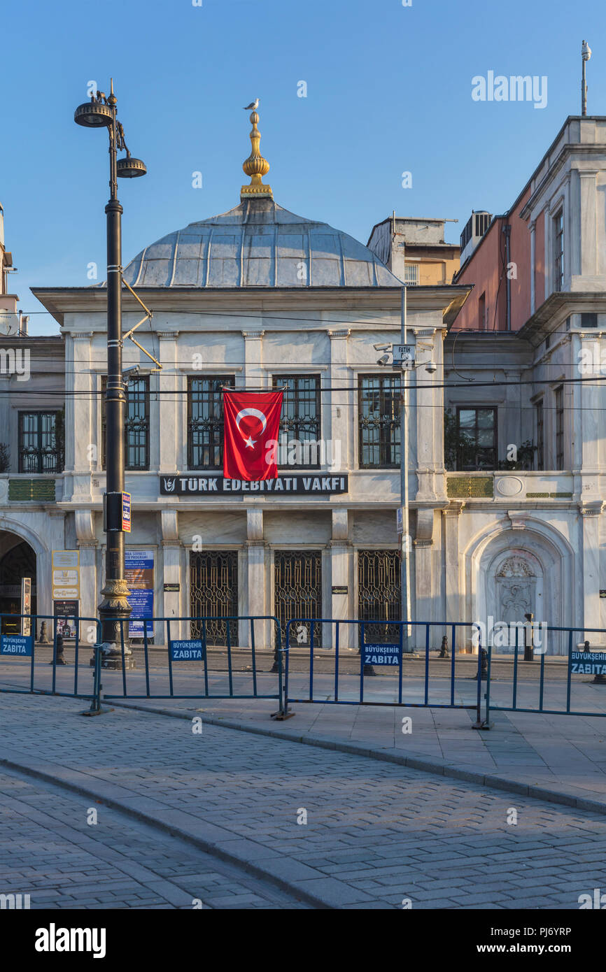 Vintage House der türkischen Literatur Stiftung, Fatih, Istanbul, Türkei Stockfoto