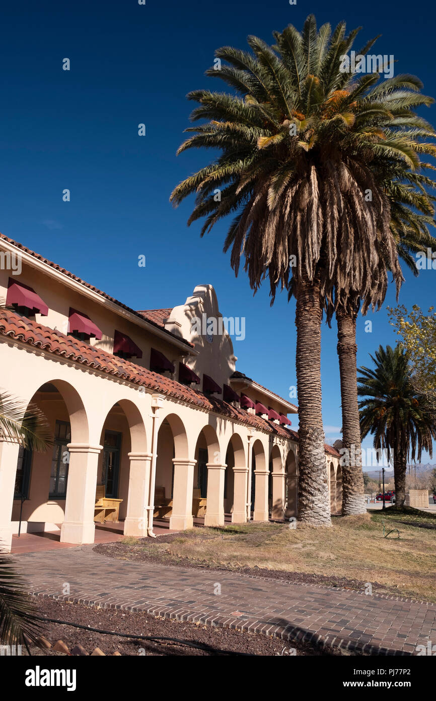 Kelso Station Depot in der Mojave Wüste Stockfoto