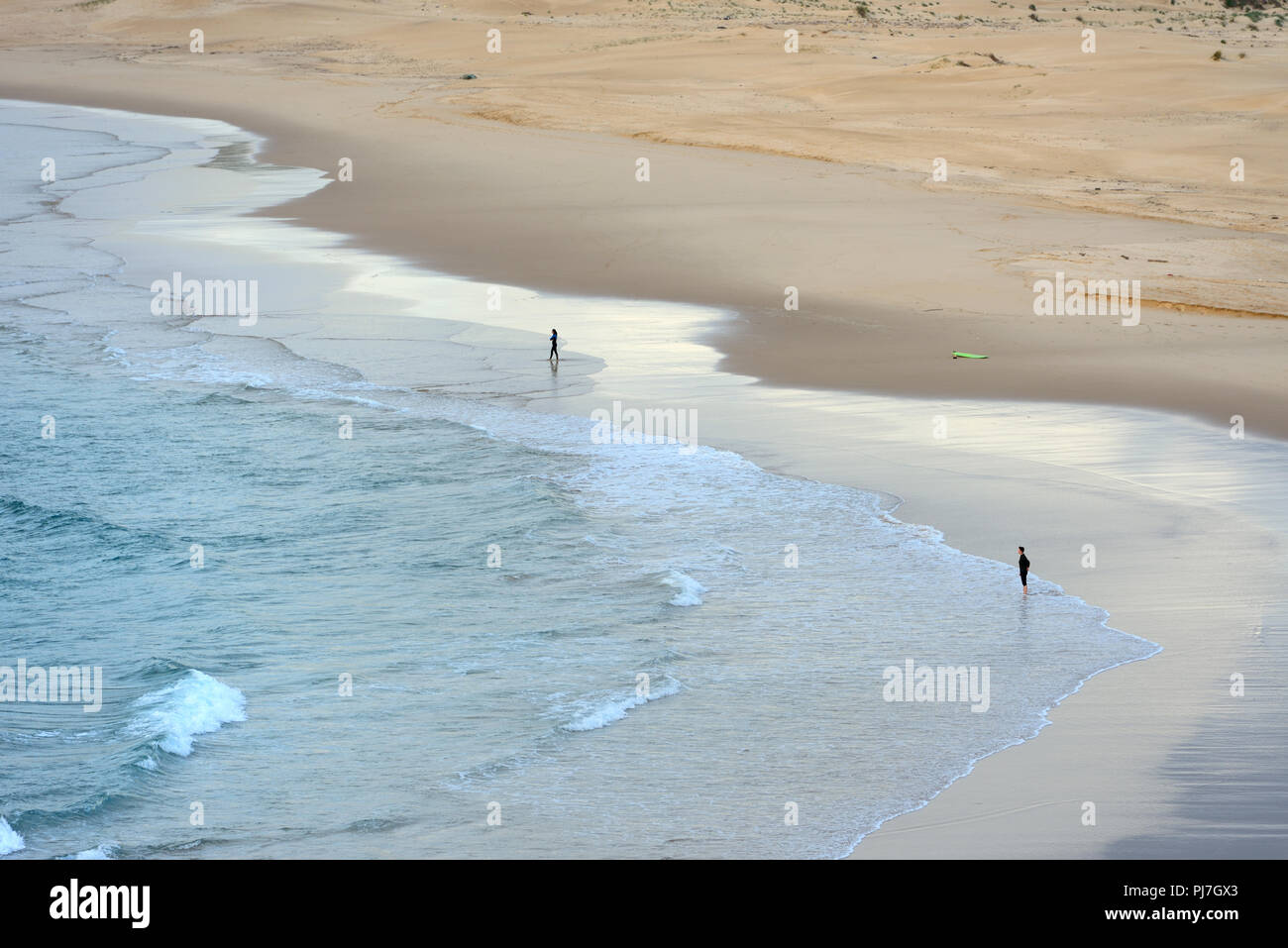 Praia da Bordeira (Bordeira Strand). Parque Natural do Sudoeste Alentejano e Costa Vicentina. Algarve, Portugal Stockfoto