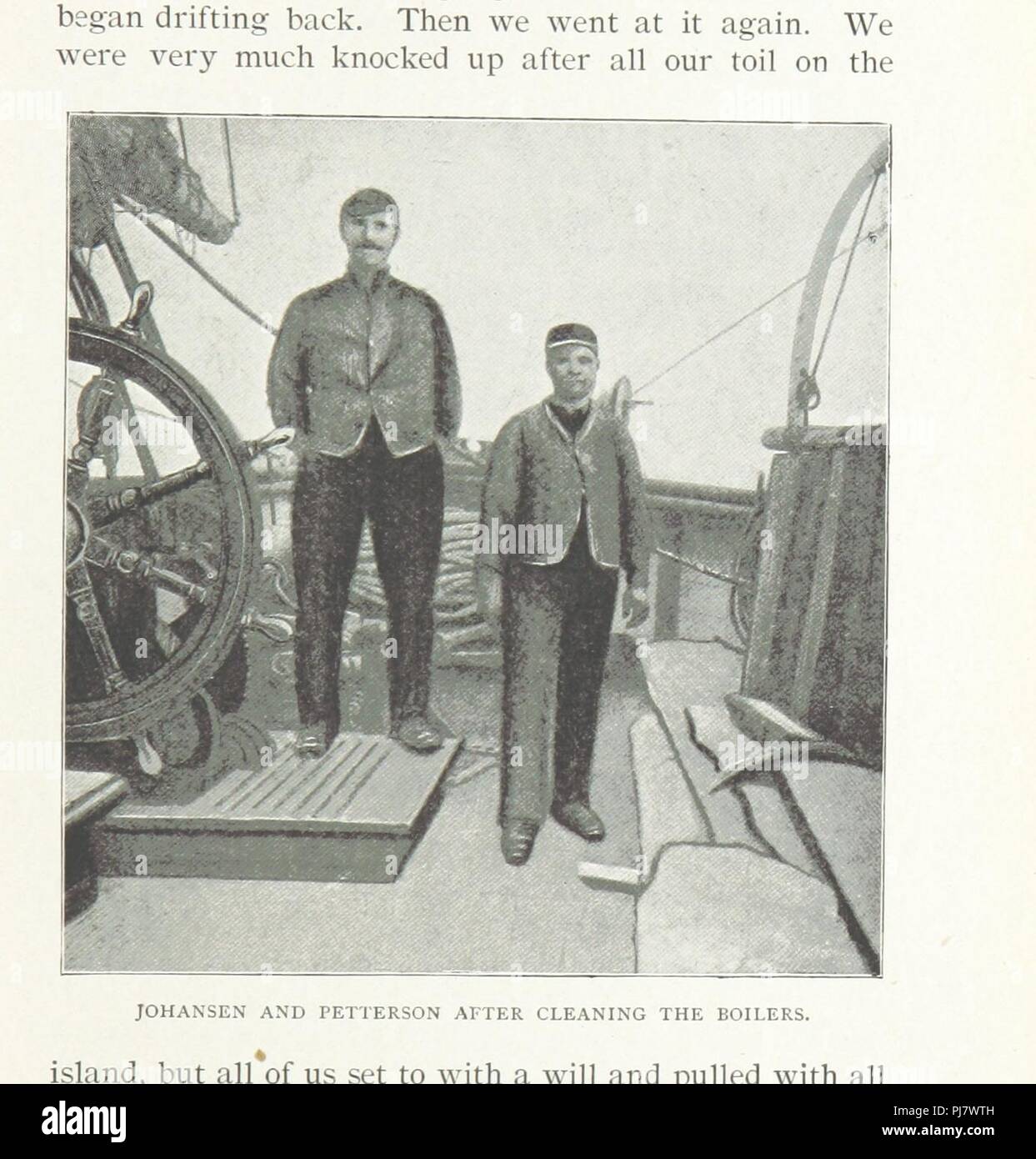 Bild von Seite 47' mit Nansen im Norden eine Aufzeichnung der Fram Expedition in 1893-96. ... Aus dem Norwegischen von H. L. Br aekstad übersetzt. [Mit Illustrationen.]'. Stockfoto