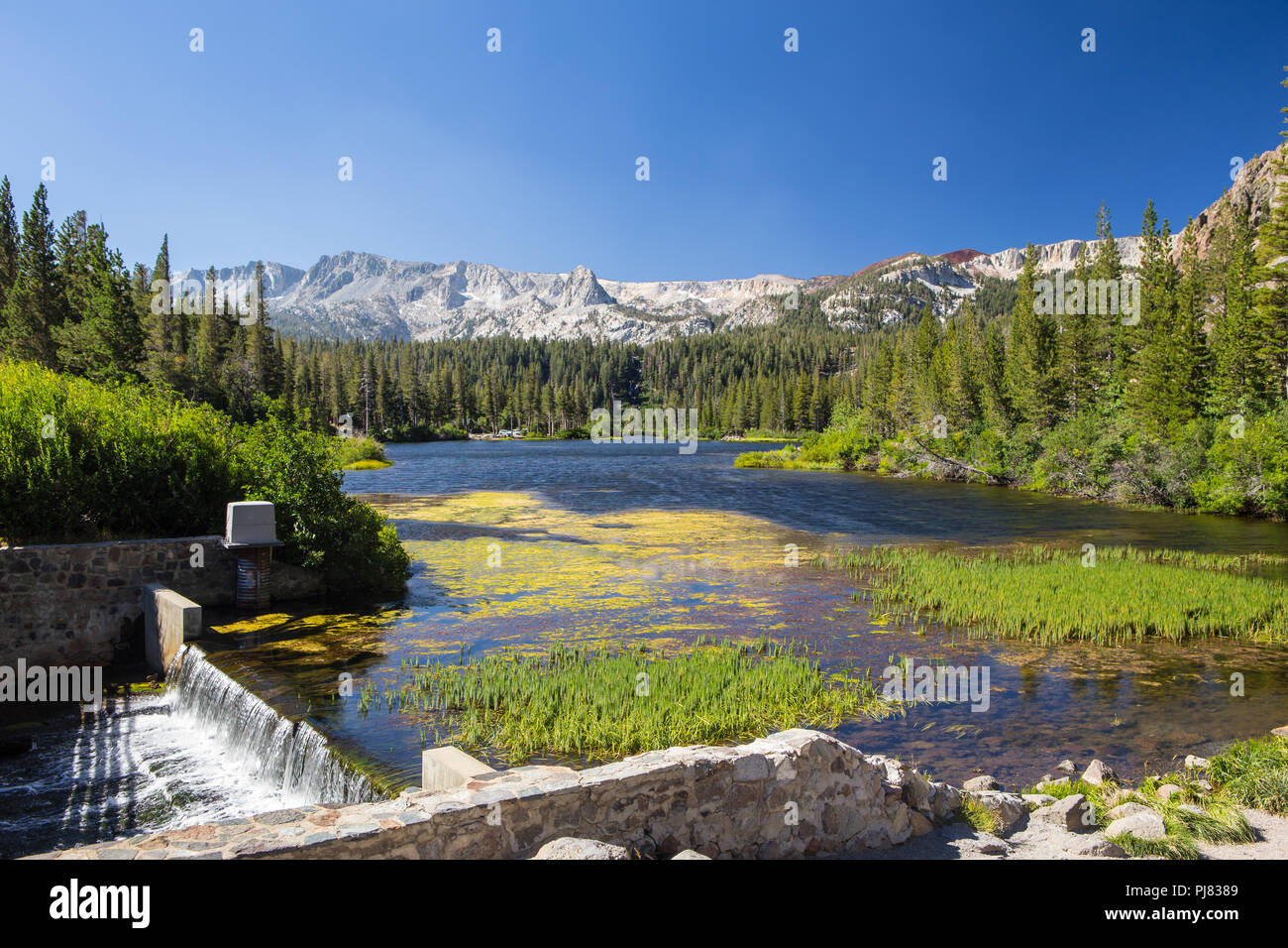 Twin Lakes Vista, Mammoth Lakes, Kalifornien, USA Stockfoto
