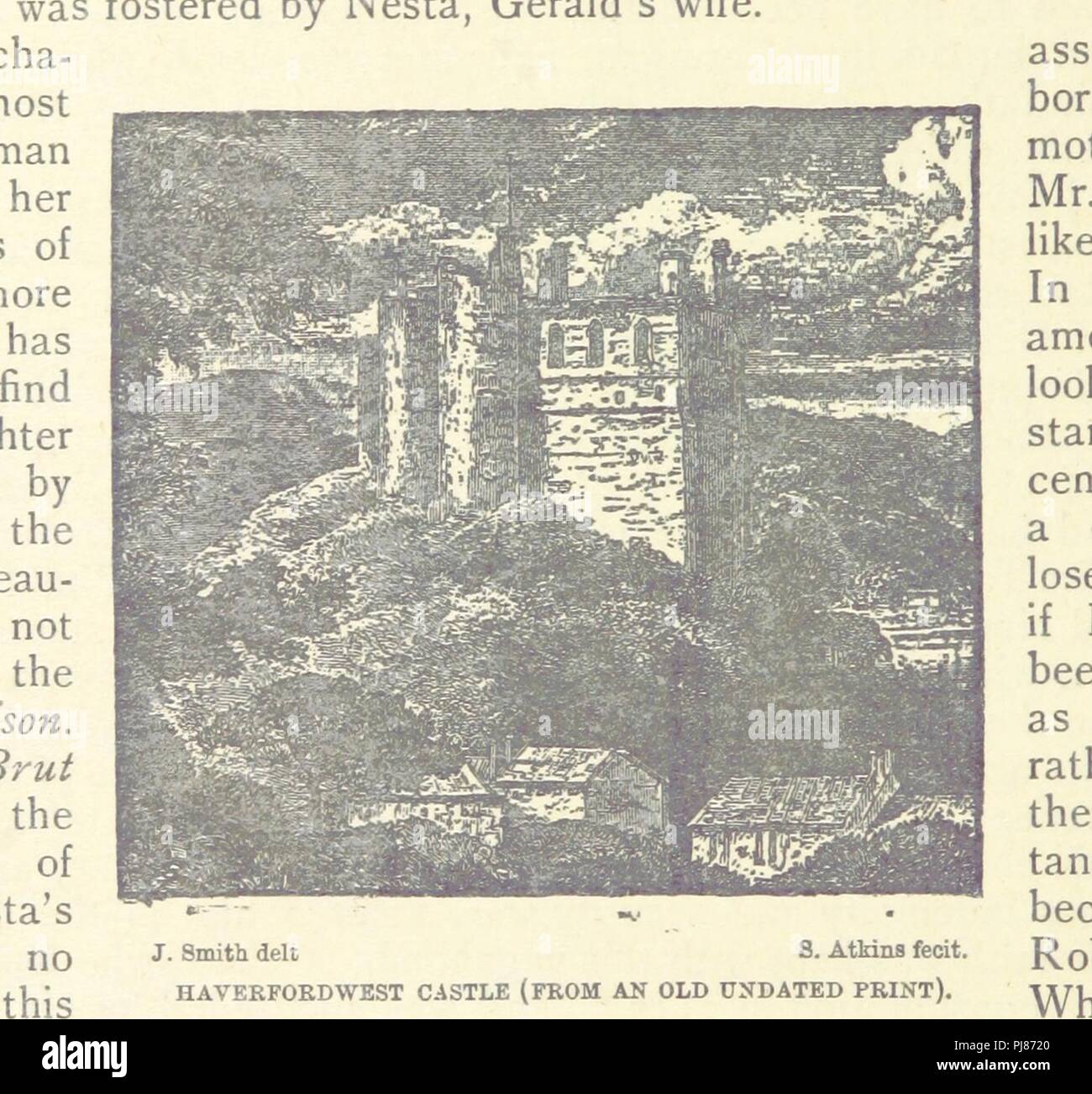 Bild von Seite 136 "Die Geschichte der Little England über Wales und der Non-Kymric Kolonie nieder in Pembrokeshire'. Stockfoto
