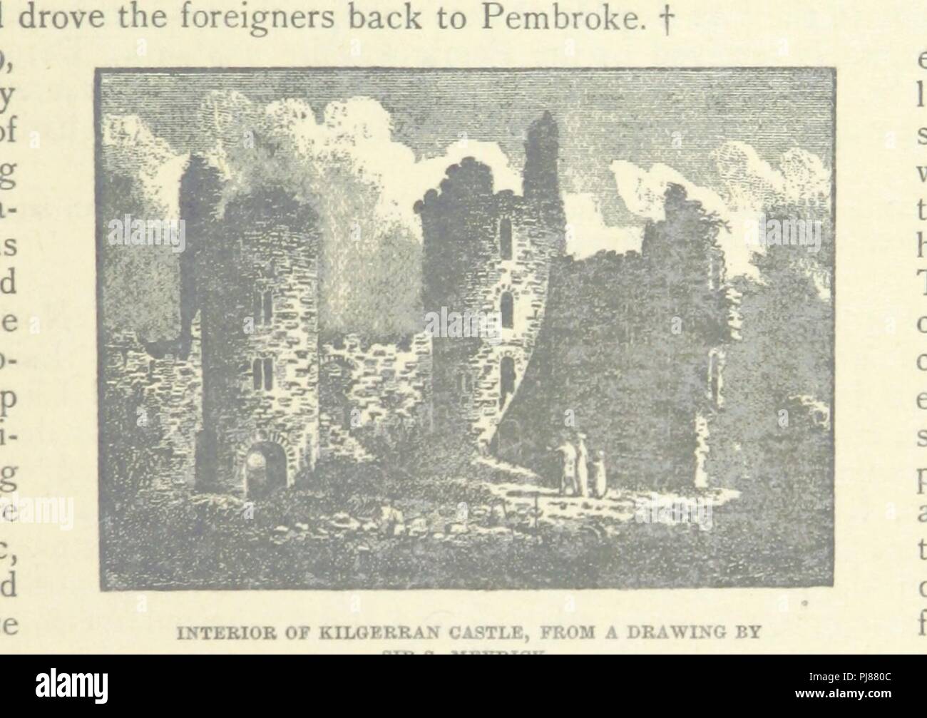 Bild von Seite 147 "Die Geschichte der Little England über Wales und der Non-Kymric Kolonie nieder in Pembrokeshire'. Stockfoto