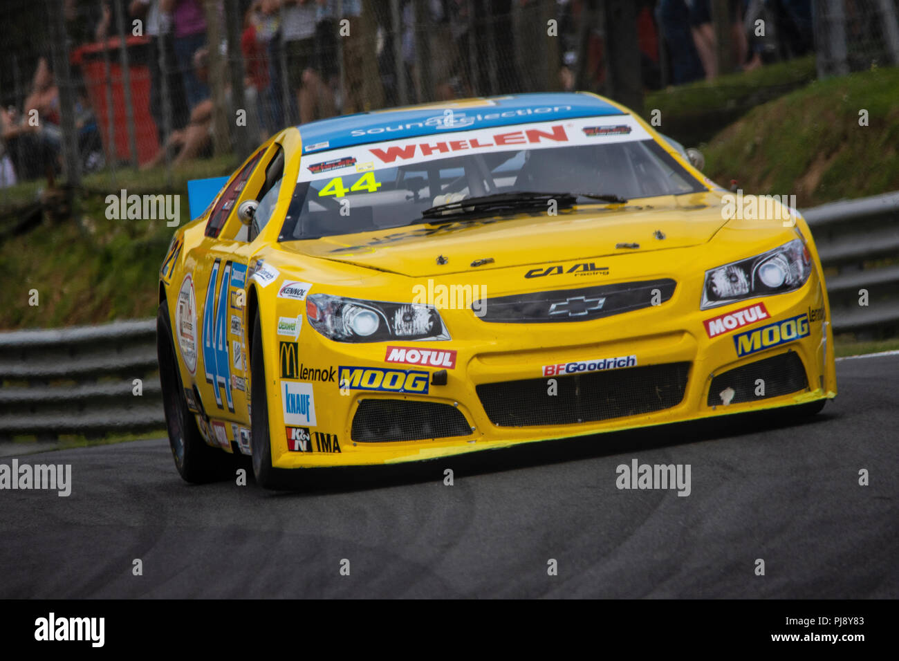 Alle diese Bilder wurden auf dem American Speedfest bei Brands Hatch UK aufgenommen. Stockfoto