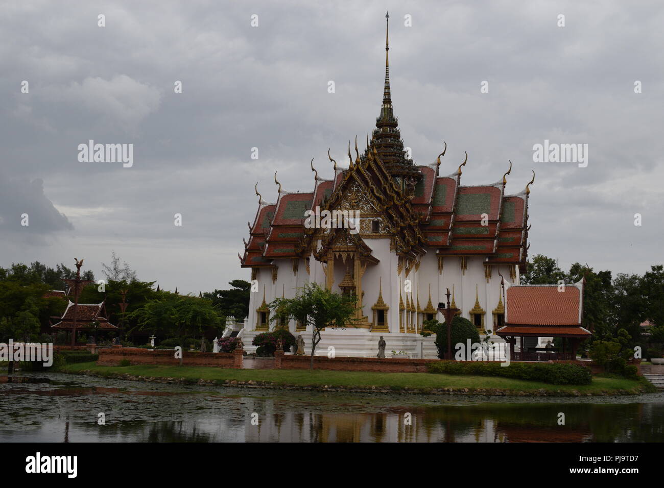 Alten Siam in der Nähe von Bangkok Stockfoto