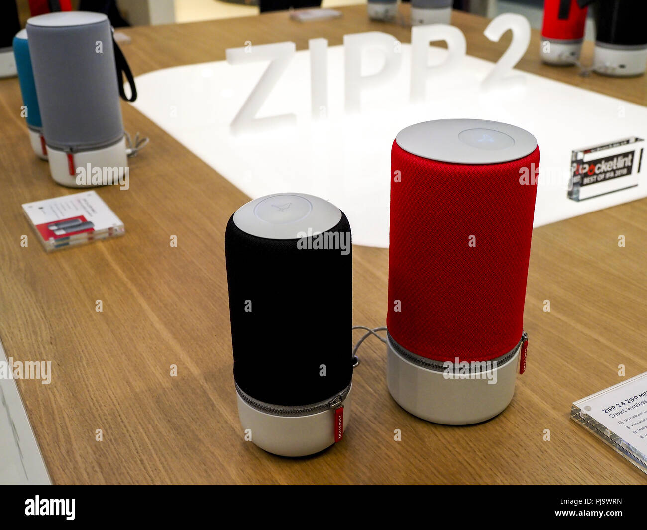 Libratone, Zipp 2, IFA 2018, Berlin, Internationale Funkaustellung Stockfoto