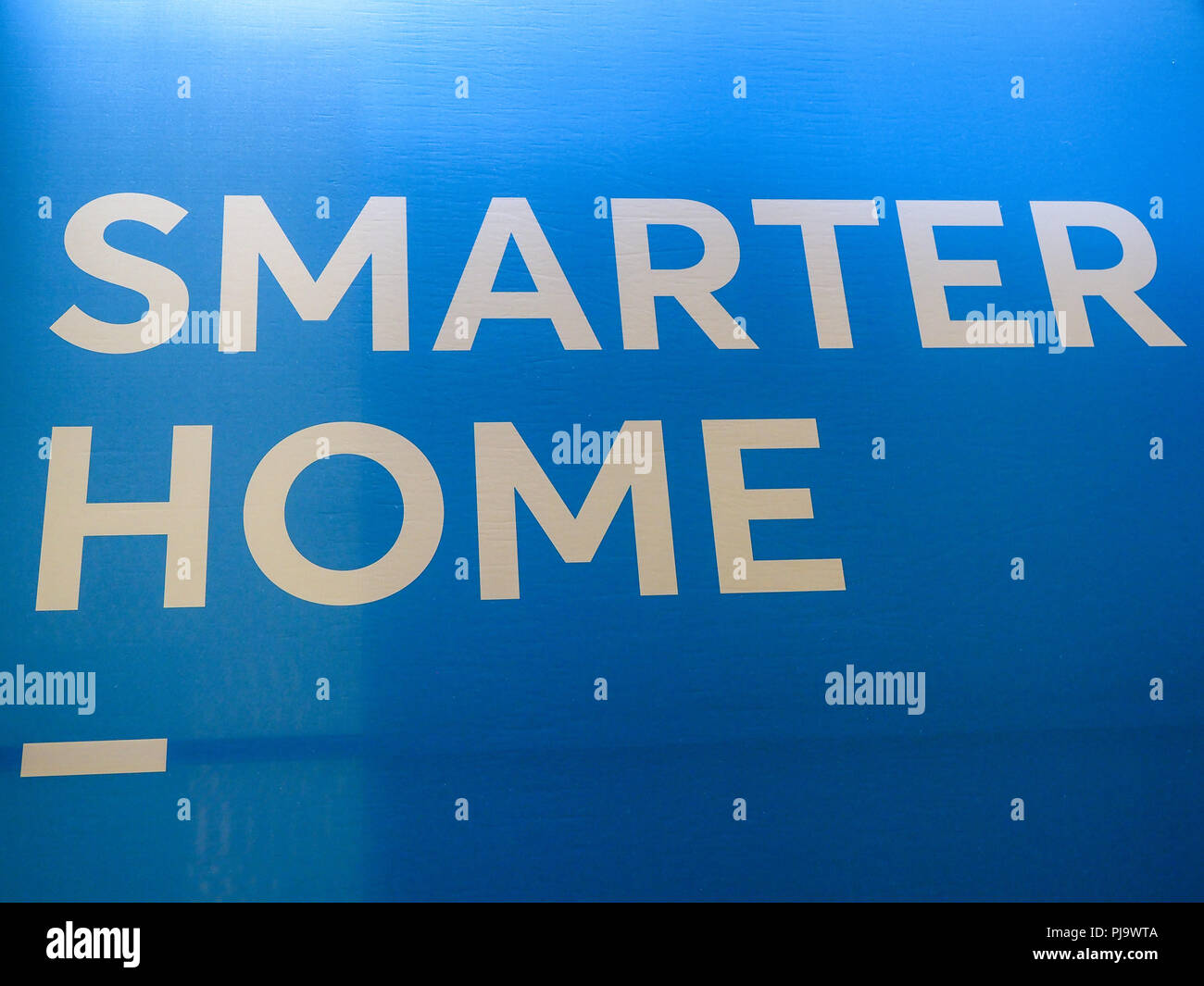 Intelligenter Home, IFA 2018, Berlin, Internationale Funkaustellung Stockfoto