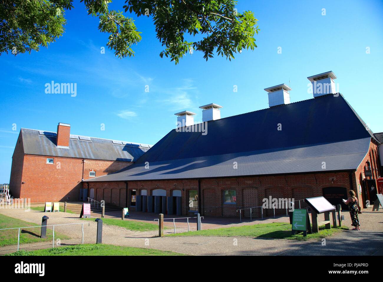 Snape Maltings Suffolk UK Sommer 2018 Stockfoto