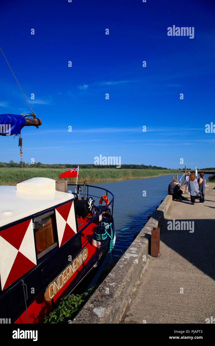 Snape Maltings Suffolk UK Sommer 2018 Stockfoto