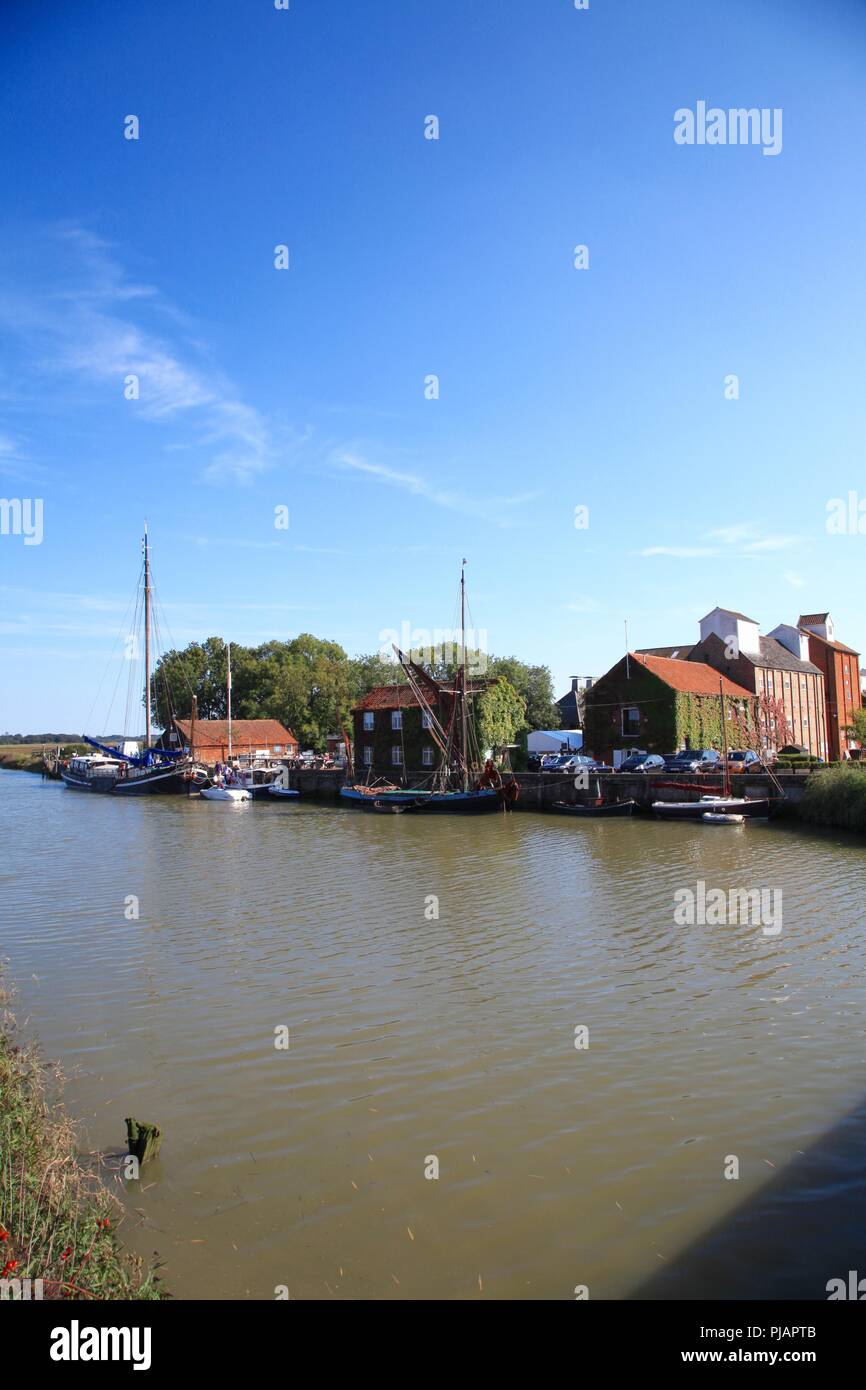 Snape Maltings Suffolk UK Sommer 2018 Stockfoto