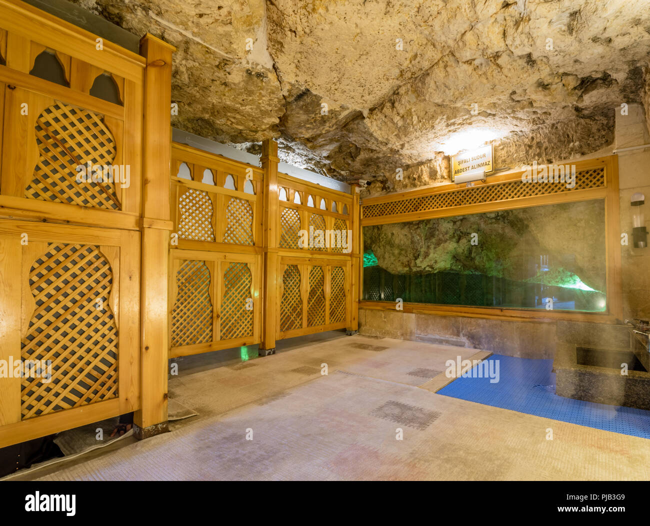 Blick Ins Innere Der Hohle Wo Propheten Abraham Im Innenhof Der