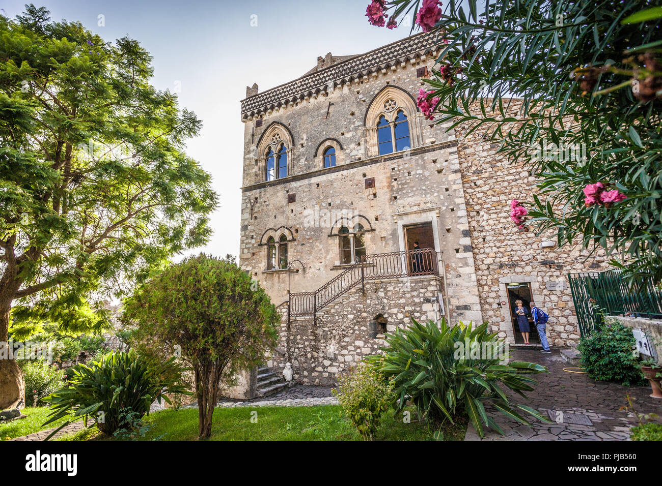 Palazzo Corvaja In Taormina Stockfotos und bilder Kaufen Alamy
