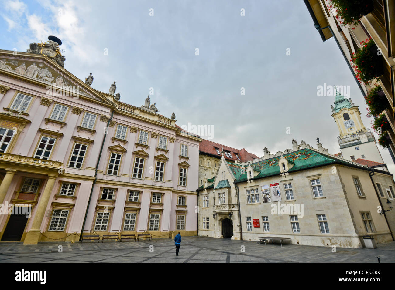 Primas's Square, Bratislava, Slowakei Stockfoto