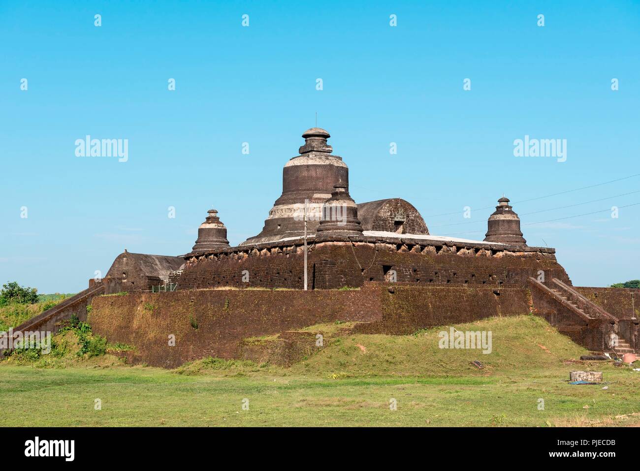 Htukkanthein Tempel, Mrauk U, Birma Stockfoto