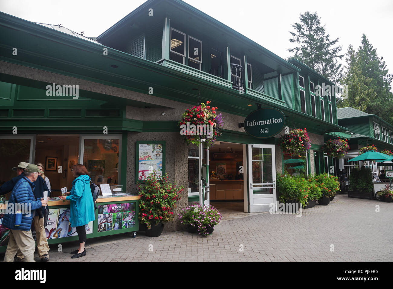 Die Butchart Gardens, Brentwood Bay, British Columbia, Kanada Stockfoto