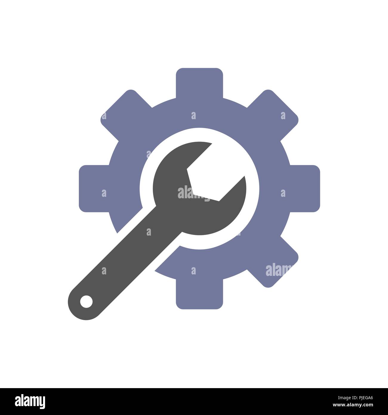 Auto-Reparaturservice-Logo, Abzeichen, Emblem, Vorlage. Perfektes