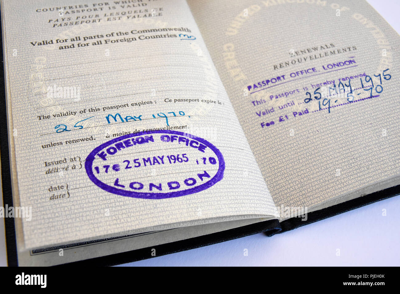 Brauch Man Für London Einen Reisepass www.alamy.de