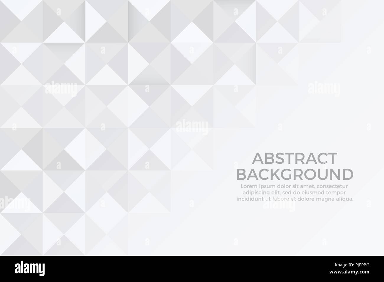 Farbe Grau und Weiß Hintergrund abstrakte Kunst Stock Vektor