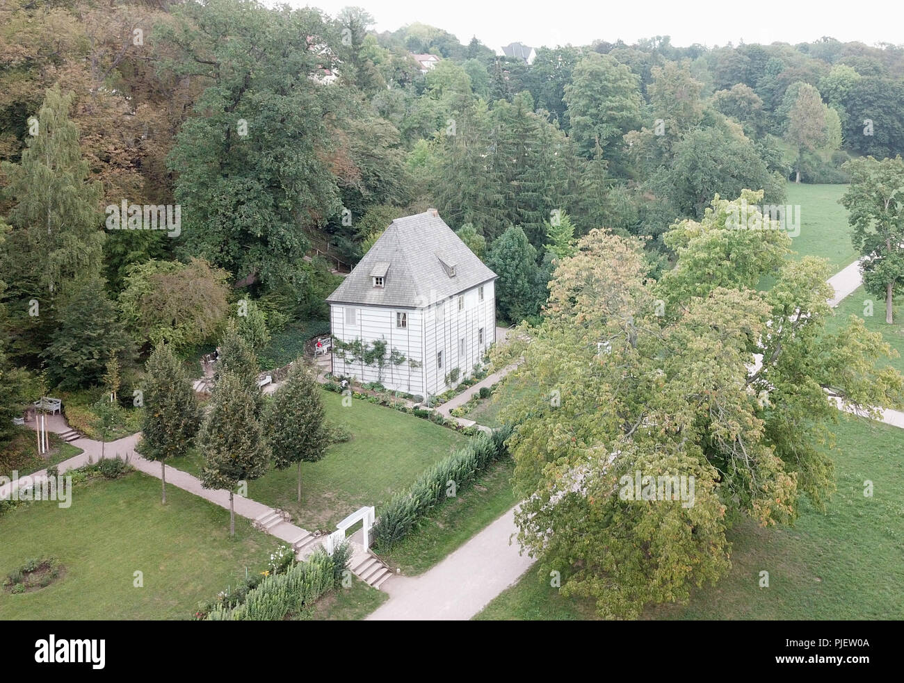 Goethes gartenhaus im park am ilm Fotos und Bildmaterial in hoher