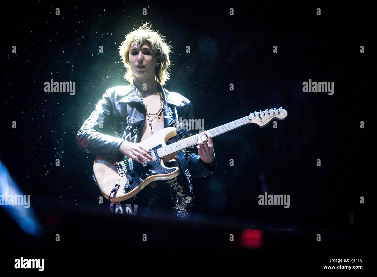 Rho Mailand Italien 6 September 2018 Maneskin live in Milano Rocksl 2018 im Bereich Expo Erfahrung © Roberto Finizio / alamy Credit: Roberto Finizio / alamy Leben Nachrichten Stockfoto