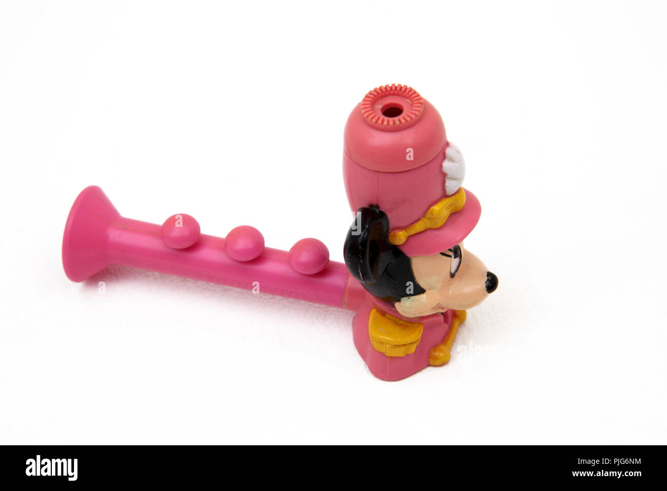 Vintage Tootsietoy Minnie Mouse Bubble Gebläse Stockfoto