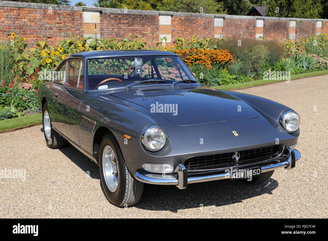 Ferrari 330 GT 2+2 (1966), Concours von Eleganz 2018, 2. September 2018. Hampton Court Palace, London, UK, Europa Stockfoto