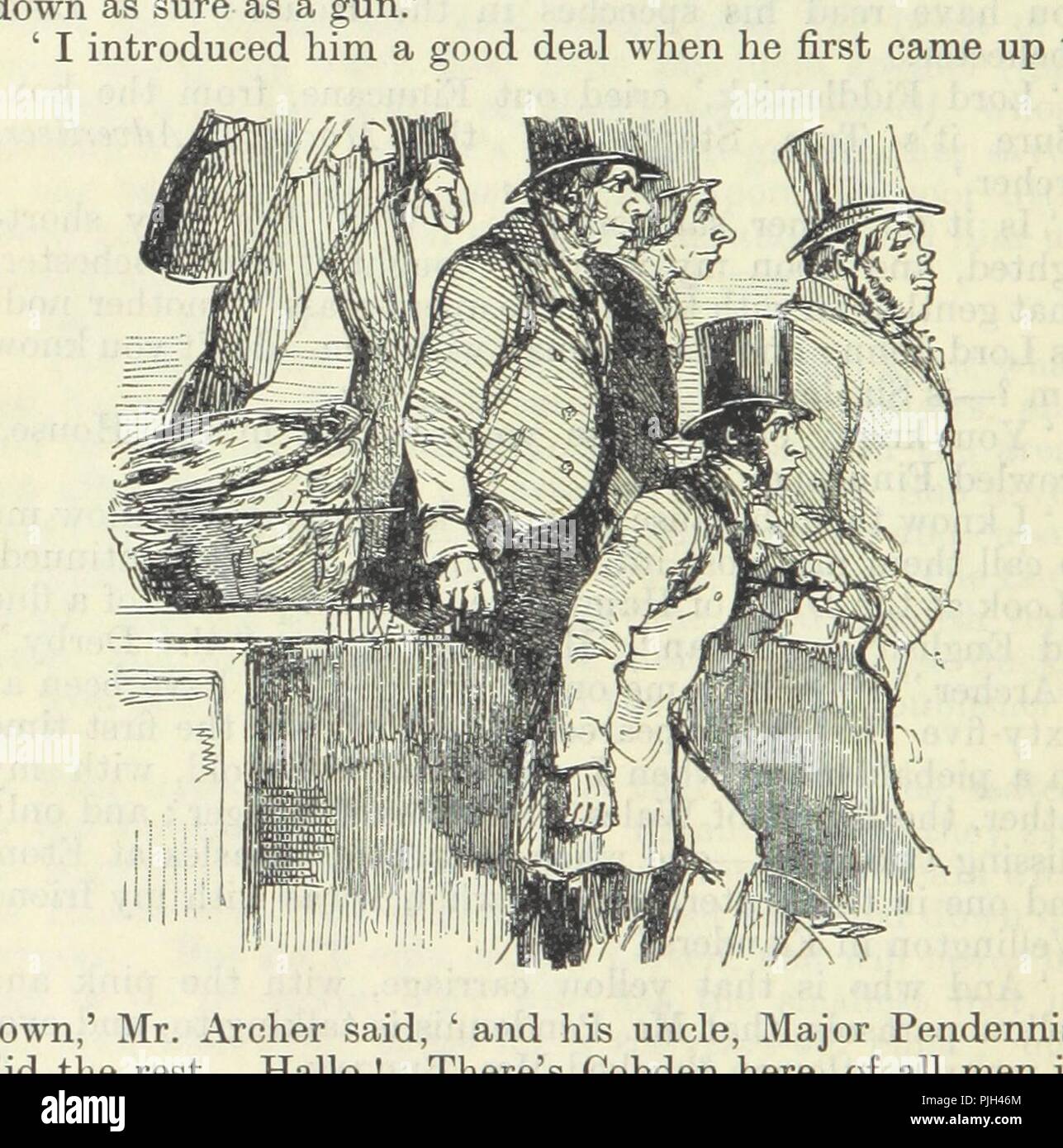 Bild von Seite 790 des "Oxford Thackeray. Mit Illustrationen. [Mit Einführungen von George Saintsbury.]' bearbeitet. Stockfoto