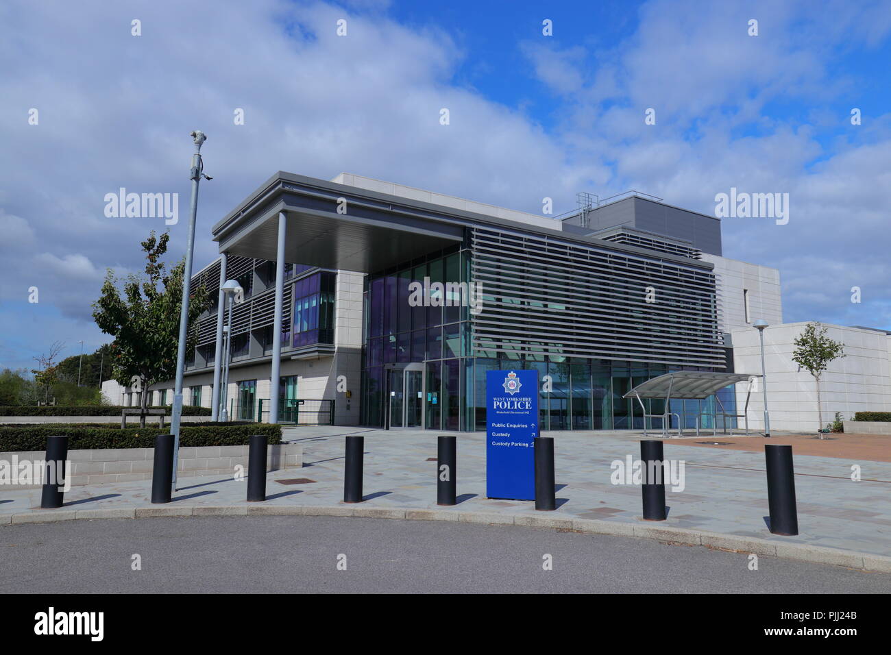 West Yorkshire Police Wakefield Hauptsitz Stockfoto