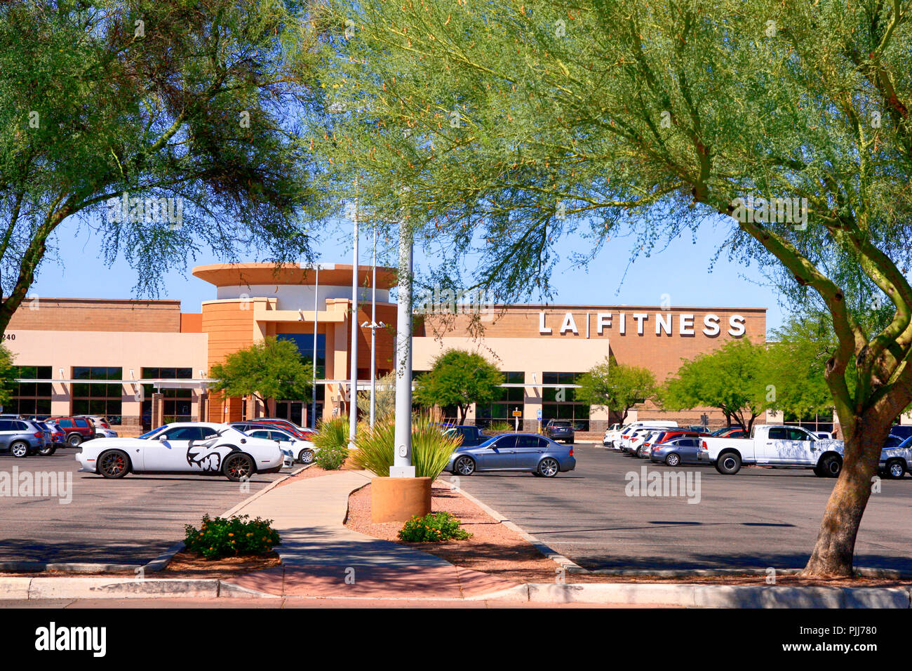 La Fitness Gym Gebaeude Im Park Place Shopping Mall In Tucson Az Stockfotografie - Alamy