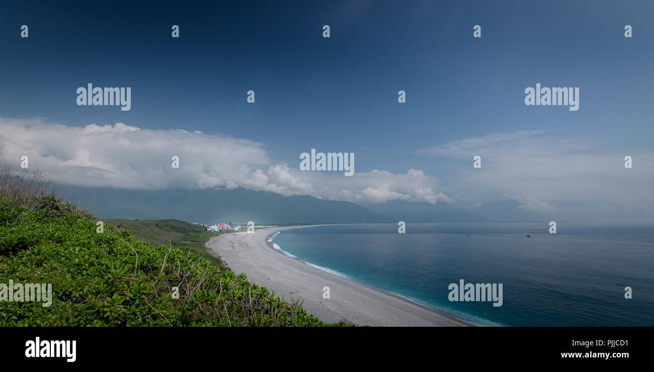 Seine Taiwan's geheime Garten schöne Landschaft Küste in Hualien Taiwan Stockfoto