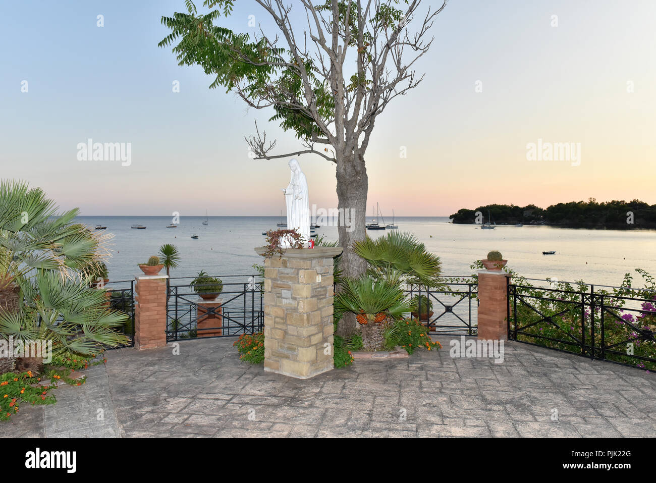 Ogliastro Marina, Cilento, Italien Stockfoto