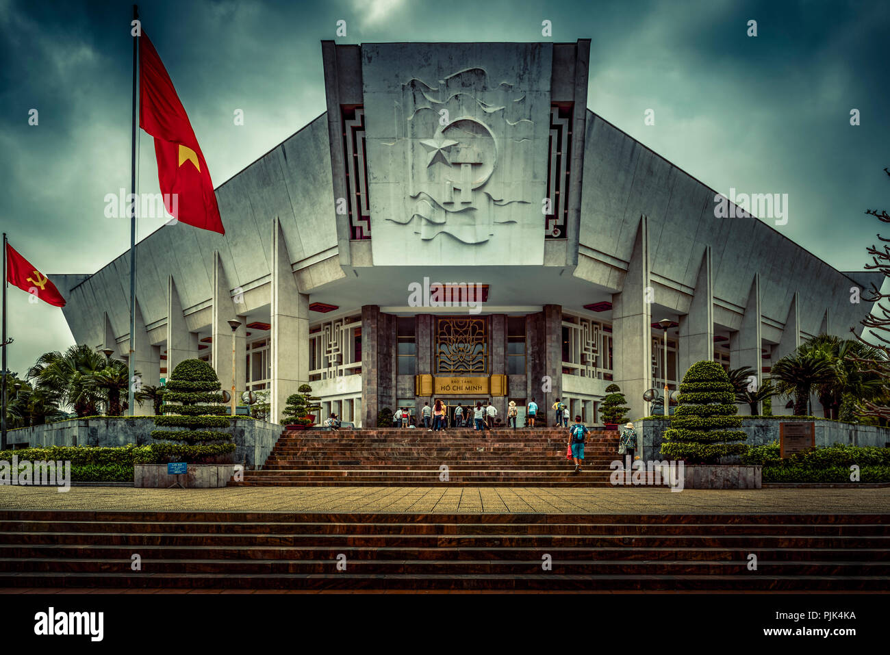 Hanoi, Vietnam, Südostasien, Asien, Ho Chi Minh, Museum, Bao Tang Stockfoto