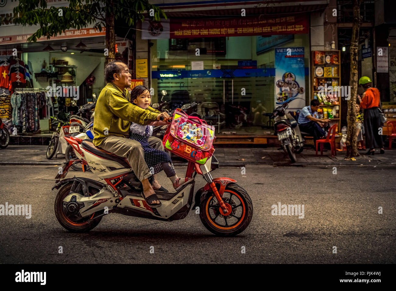 Asien, Vietnam, Hanoi, Transport, Transport, Transportmittel Stockfoto