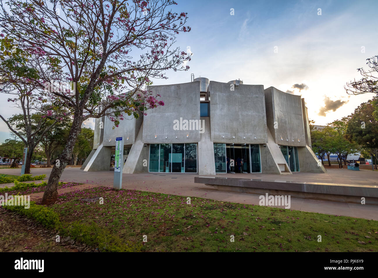 Planetarium - Brasilia, Distrito Federal, Brasilien Stockfoto