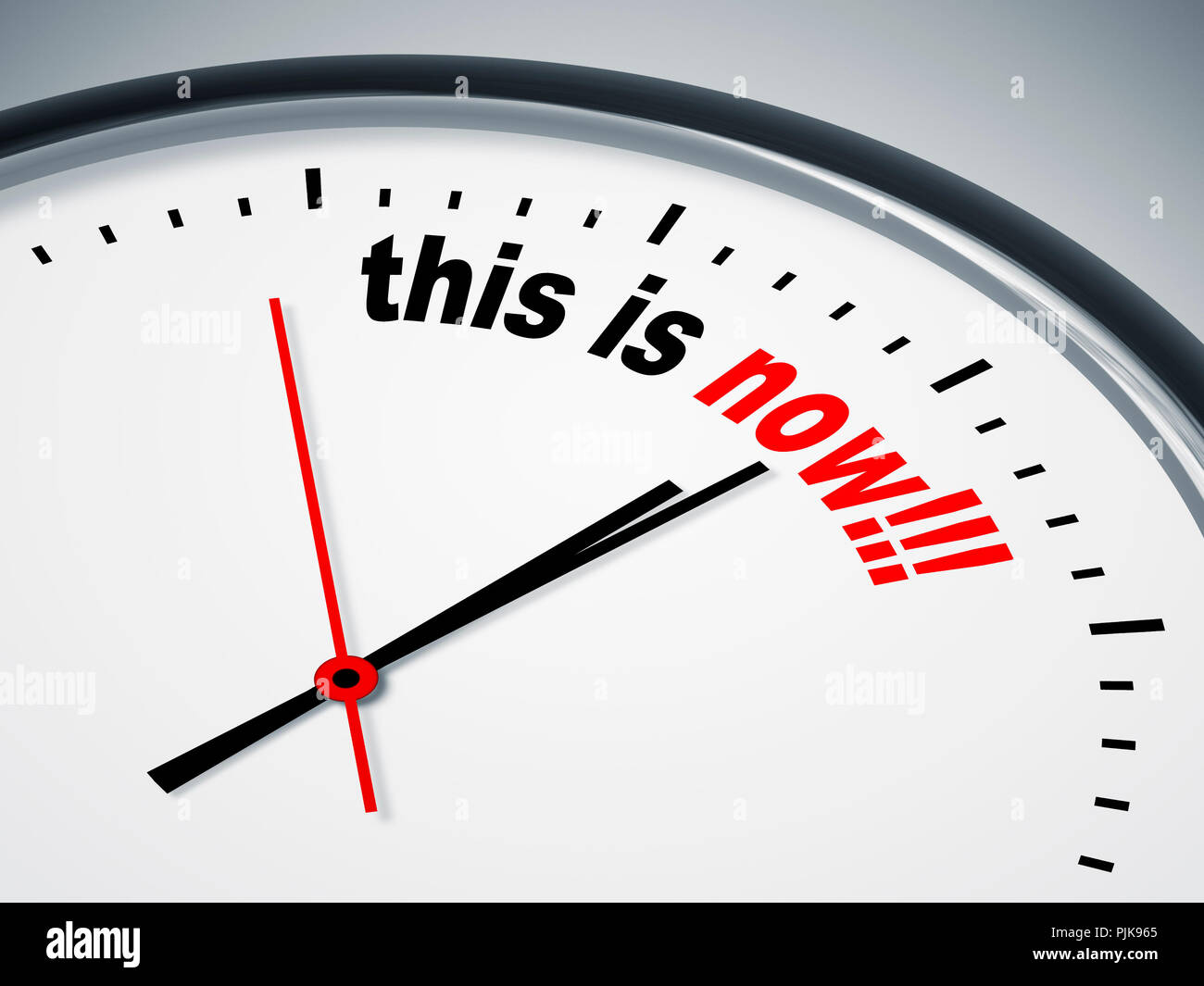 Ein Bild einer schönen Uhr mit diesem ist jetzt Stockfoto