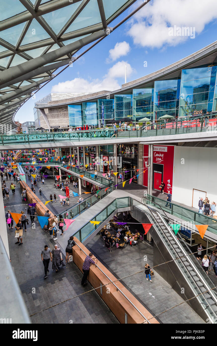 Liverpool One in Liverpool, Großbritannien Stockfoto