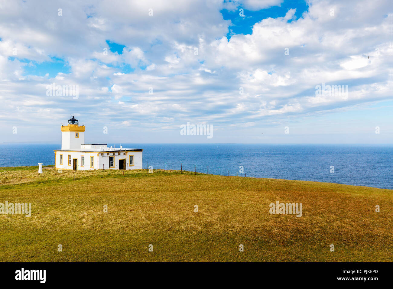 Die Duncansby Head Lighthouse an John O Groats Stockfoto