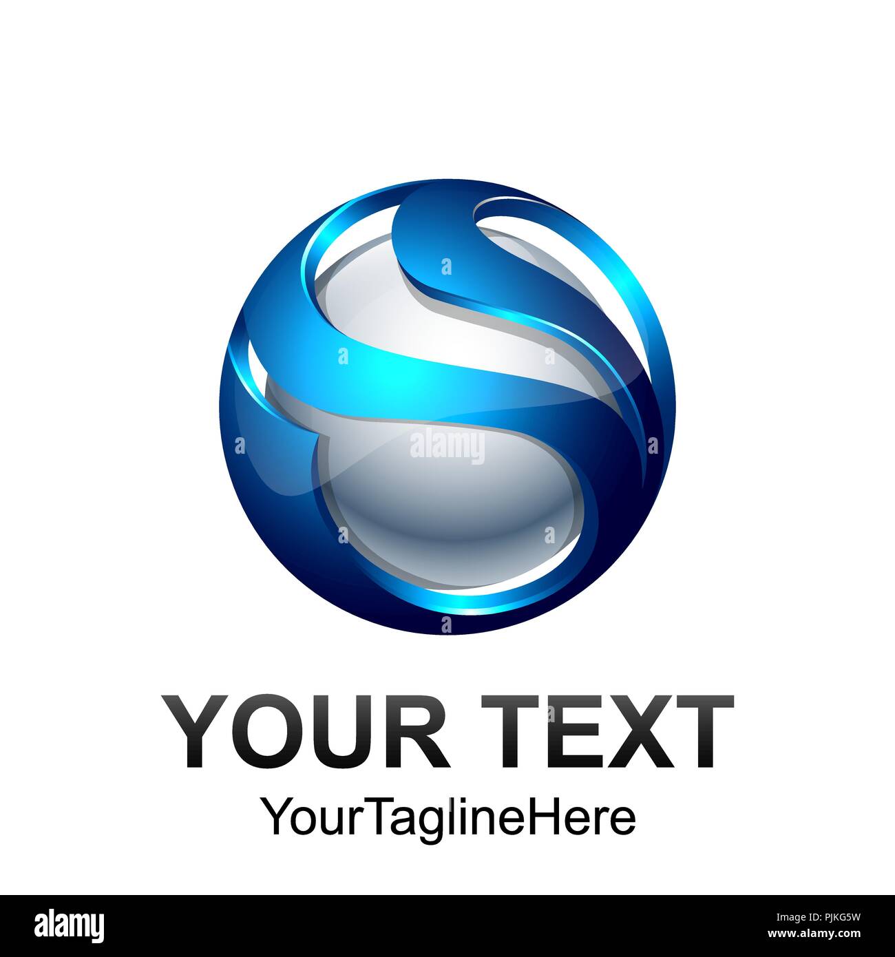 Kreative abstrakte digitale Sphäre Technologie vektor Logo Design template Element. Web Netzwerk Internet Business Logo Konzept Kreissymbol. Stock Vektor