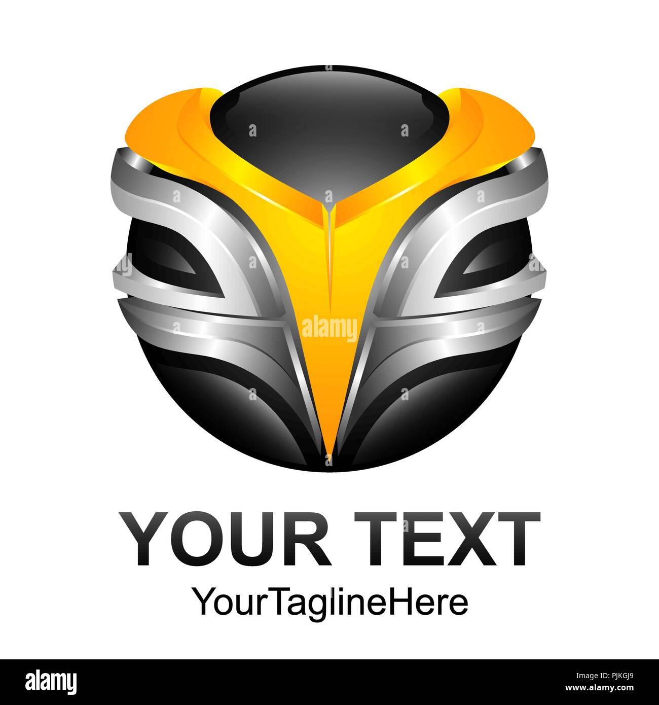 Kreative abstrakte digitale Sphäre Technologie vektor Logo Design template Element. Web Netzwerk Internet Business Logo Konzept Kreissymbol. Stock Vektor