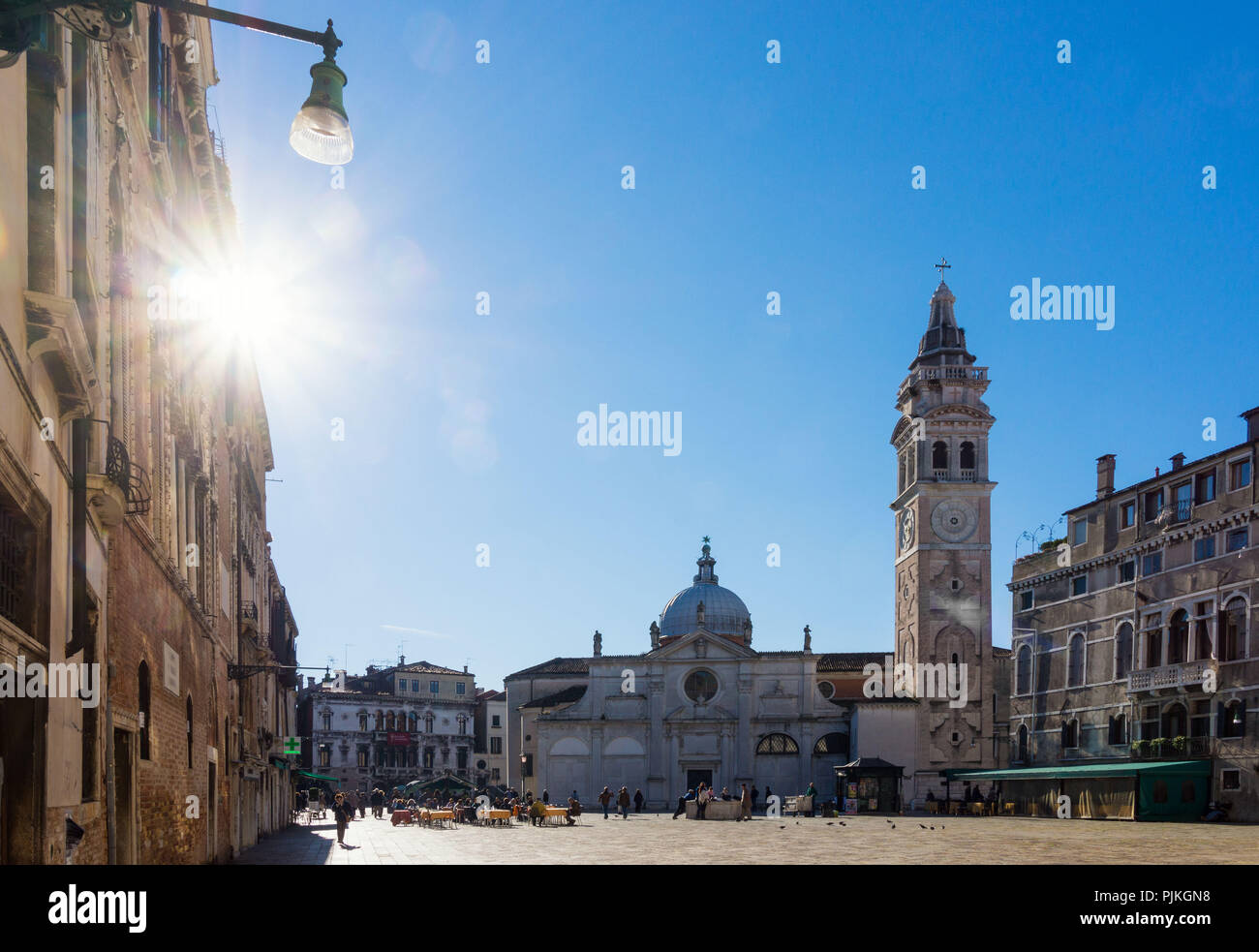 Venedig, Campo und Kirche Santa Maria Formosa Stockfoto