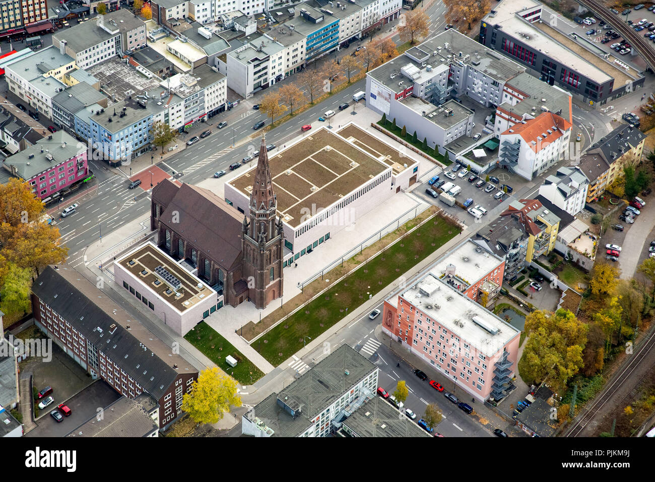 Anneliese-Brost Music Center Bochum, Bochum, Ruhrgebiet, Nordrhein-Westfalen, Deutschland Stockfoto