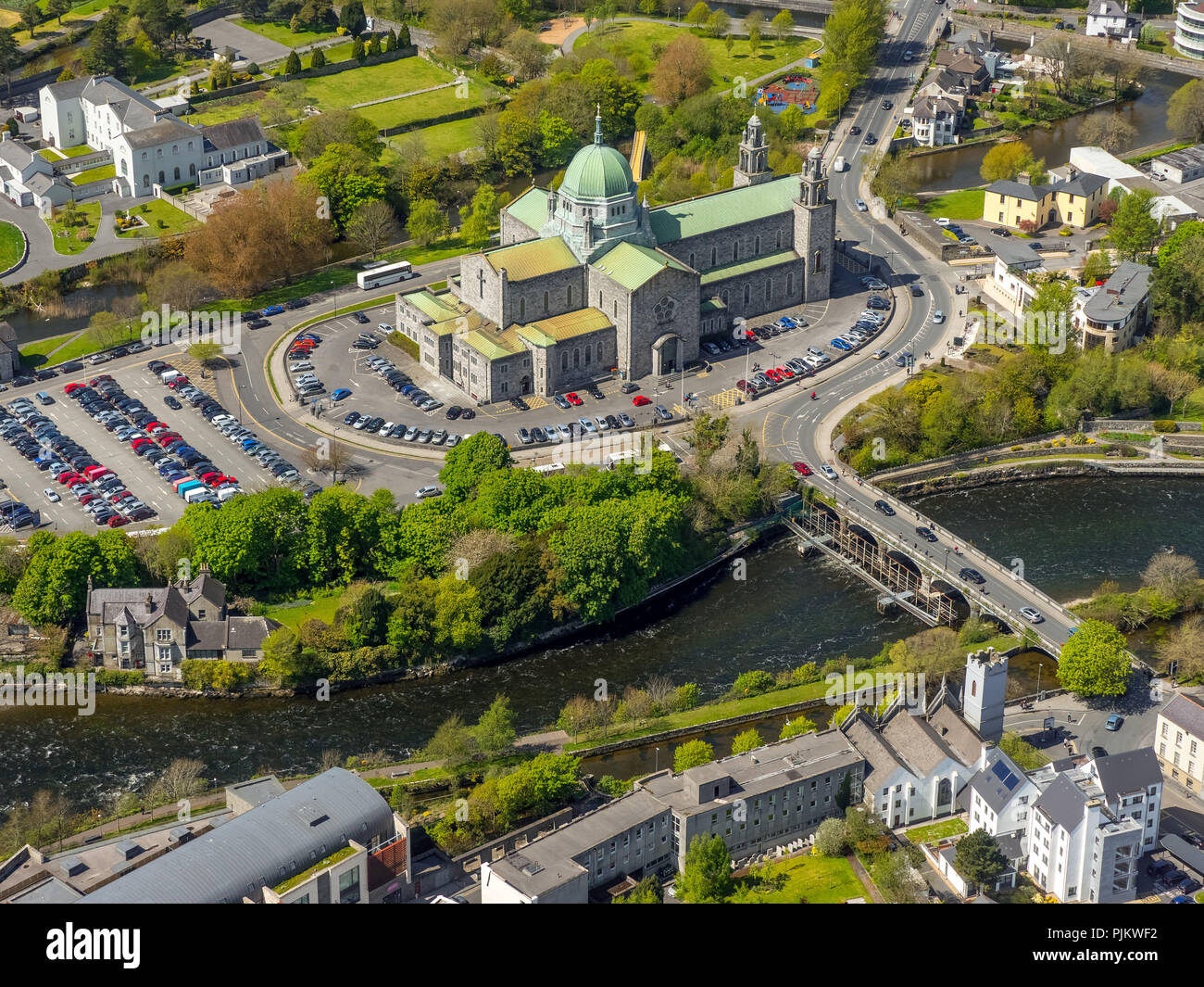 Die Kathedrale von Galway, Galway, County Clare, Irland, Europa Stockfoto